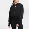 (WMNS) Худи Nike Air Fleece 'Черный' Женское CJ3083-010