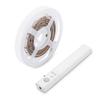 3m 90-LEDs 5V Battery Powered Sensing Light Light Strip Home Bathroom Cabinet Backlight Lamp Window Decor - Warm-White Light
