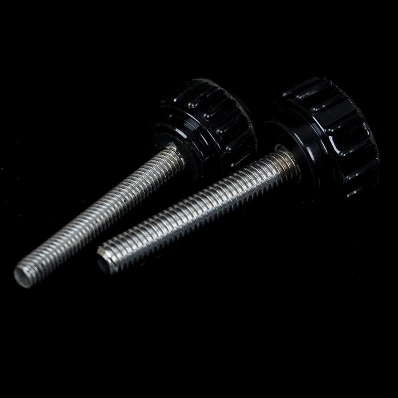 M4 M5 Нейлоновый винт с накатанной головкой и круглой пластиковой головкой, ручка с накатанной головкой, бакелит