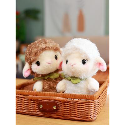 Новый стиль Кукла-ролл из овечьей шерсти Плюшевая игрушка Кукла-овечка Кукла для игрового автомата Подарок на день рождения для девочки