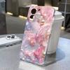 Чехол для телефона с узором из бриллиантов, жемчуга и бабочек для Xiaomi Redmi Note 14 13 12 Pro Plus 5G Redmi 13 12 13C 12C 14C Прозрачный бампер