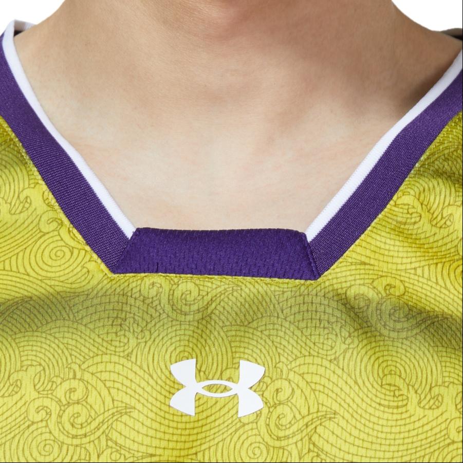 Under Armour Basketball Jerseys Men's Yellow Moderate Other Unisex 22500103-790
