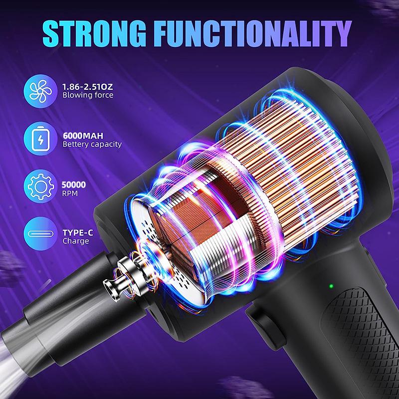 Turbo Fan Portable Car Vacuum & Dust Blower