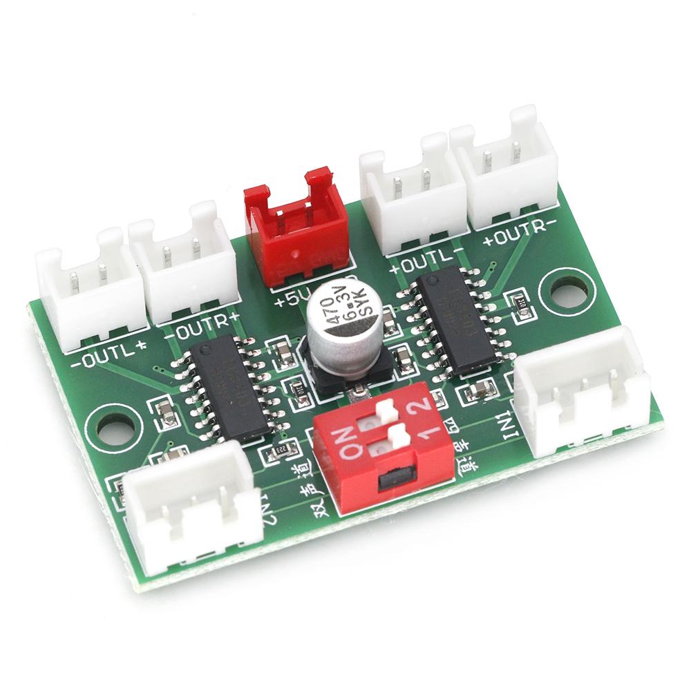 Мини-XH-A156 PAM8403 плата цифрового аудиоусилителя постоянного тока 5 В 3 Вт * 4 4-канальный усилитель с кабелем для настольного динамика для ноутбука