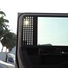 For INEOS Grenadier 2020-2025 Aluminum Alloy Car Rear Window Glass Honeycomb Protection Panel Cover Decorative Accessories
