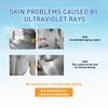Увлажняющий солнцезащитный крем с березовым соком SPF 50+ Блокирует UVA/UVB-лучи Питает клетки Повышает эластичность 50 мл Солнцезащитный крем для предотвращения морщин для всех типов кожи