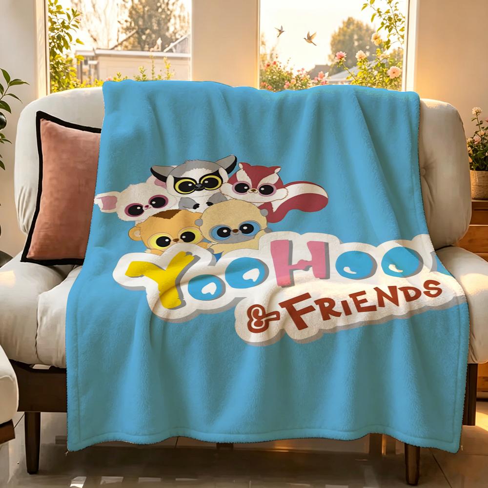 toy Y YooHoo F Friends Throw Flannel Throw Blanket Suitable for Sofa Living Room Bedroom