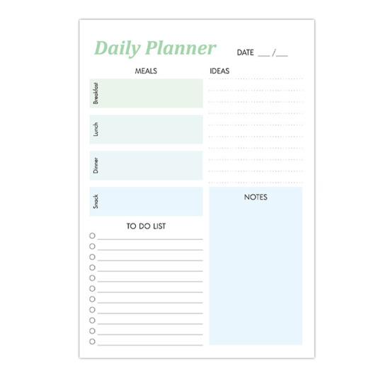 Планировщик питания Блокнот Планировщик сбалансированной диеты Список покупок План еженедельных приемов пищи Effortless Double