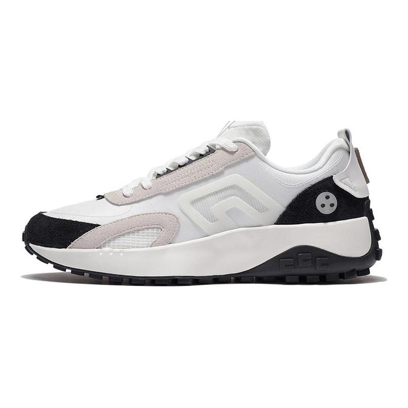 Li Ning CF Yuehua 2.0 Спортивная амортизация, износостойкие, низкие, повседневные кроссовки, мужские, черные, белые, AGLS045-2