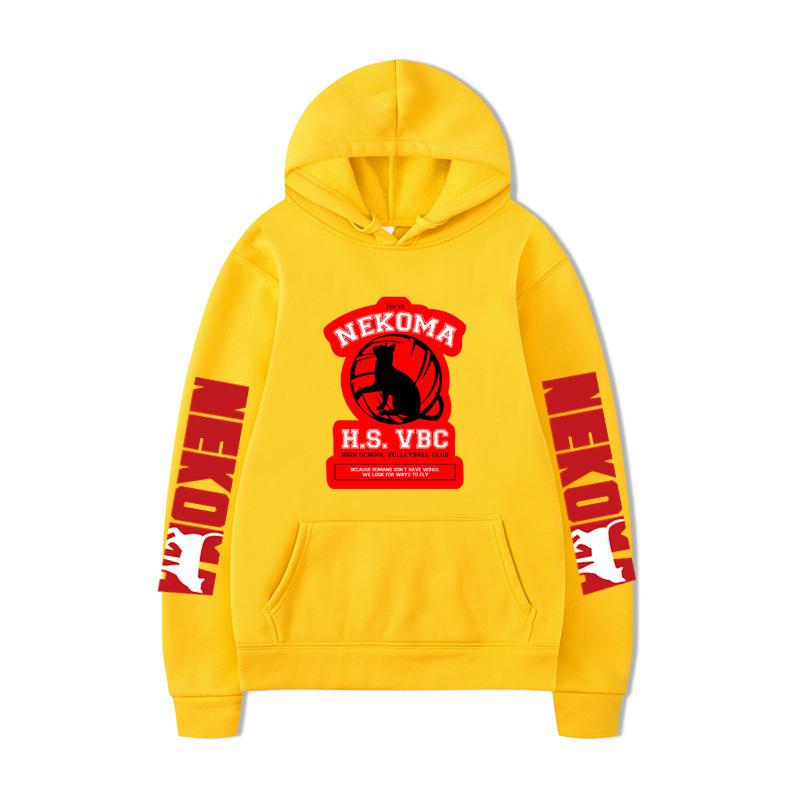 Autumn And Winter, Anime Characters, Printed Long-Sleeved Loose Casual Hooded Jumper, Couple Sweater