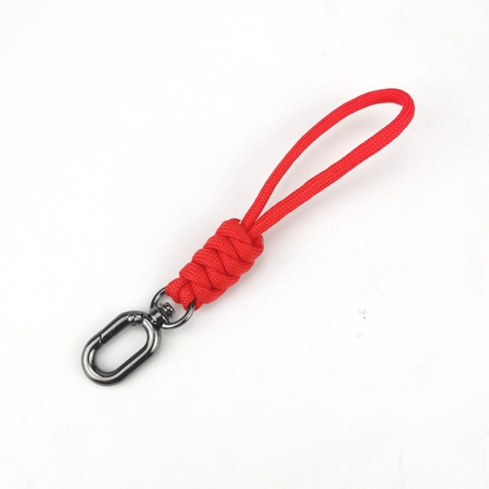 8 Styles Paracord Keychain Lanyard High Strength Parachute Cord Keychain Outdoor Tool