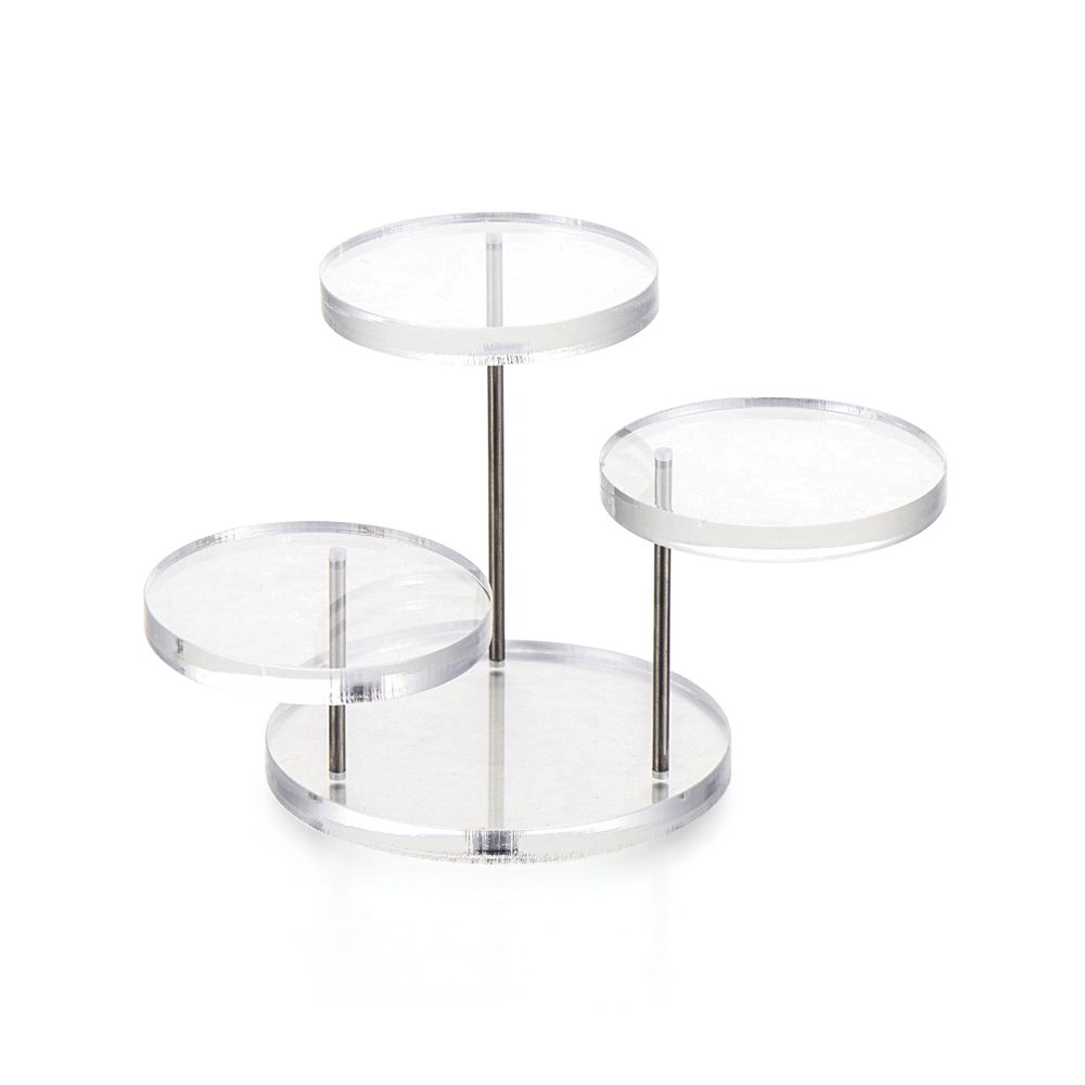 Party Decor Showcase Holder Jewelry Organizer Acrylic Display Stand Storage Rack Cupcake Stand