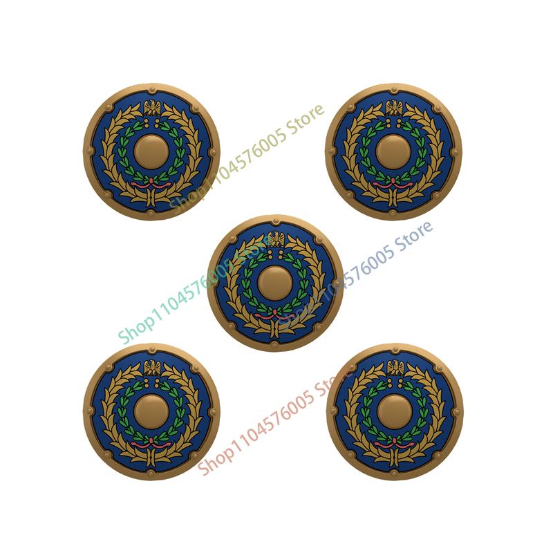 Средневековый Рим Щит Военные Строительные Блоки Фигурка Римского Солдата Воина Рыцаря Лучник Фартук Плащ Аксессуары Кирпичная Игрушка Подарок