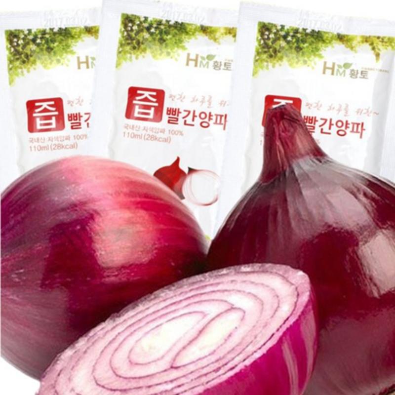 Muan Red Onion Juice 110ml 120 Packs Decocted from Root To Peel