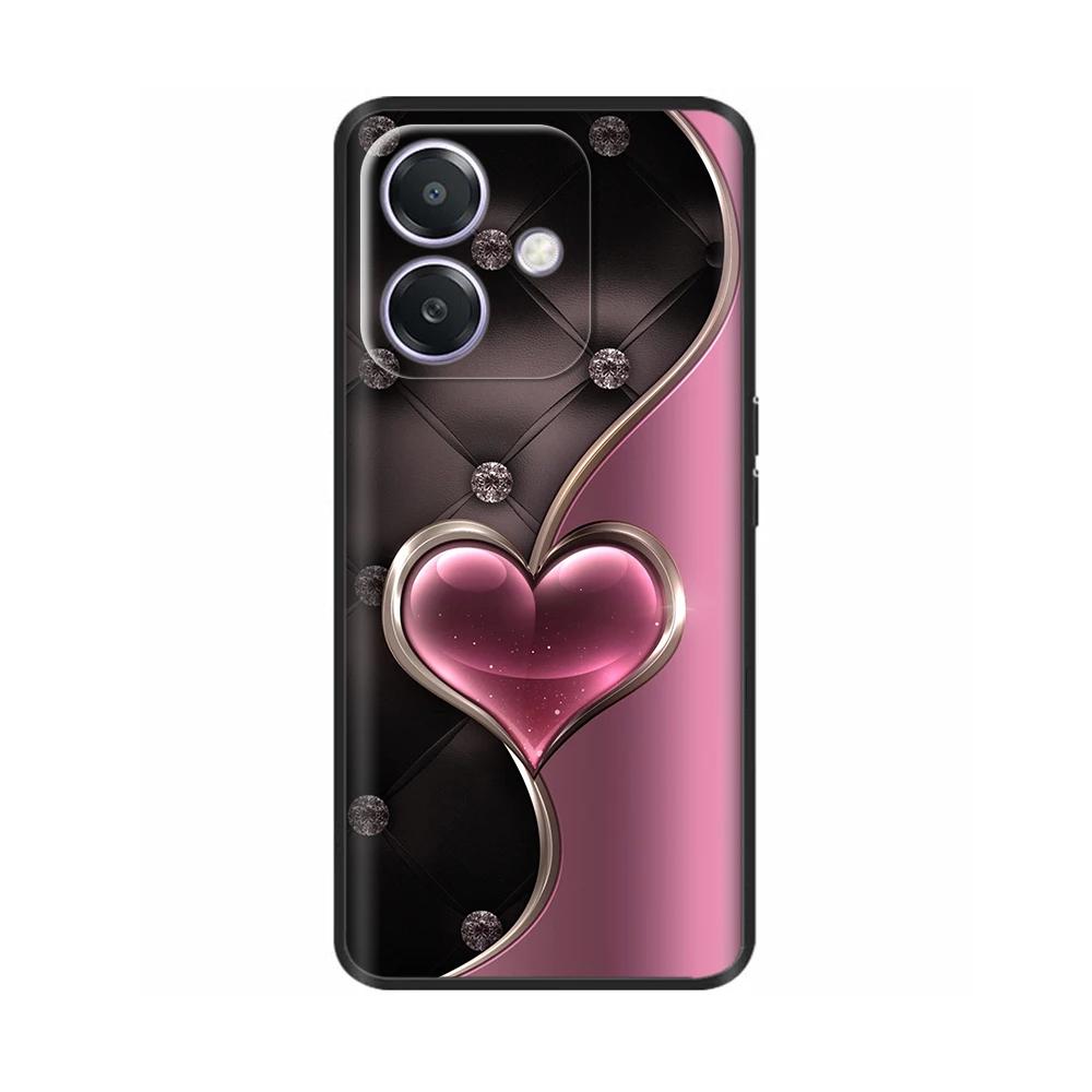 Для OPPO A3X A3 4G 5G Чехол Накладка на телефон Крутой Милый Мягкий Гладкий Жидкий Силикон Бампер для OPPO A3x A3 A40 4G A60 5G Корпус Fundas