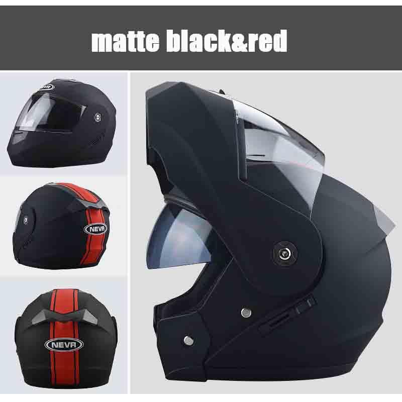 Motorcycle Racing Helmet Dual Lens Off-road Motorcycle Safety Helmet