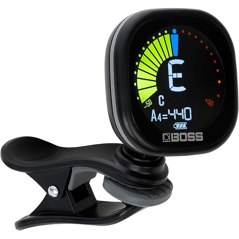 BOSS TU-05 Boss Clip Tuner, Large Color Display, Up to 10 Hours of Continuous Use, Auto Power Off...