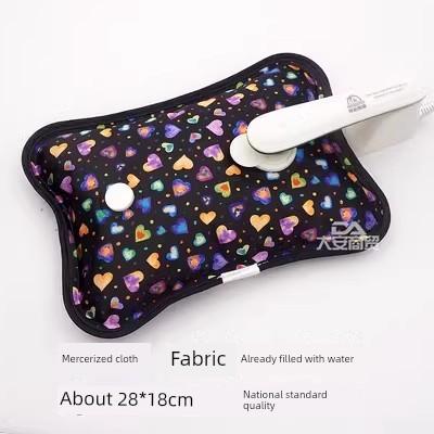 Cono Electric Hot Water Bag Charging Hot Water Bag Heating Pad Hot Water Bag Explosion-Proof Plush Water Injection Warm Hands Hand Warmer Belly Warmer