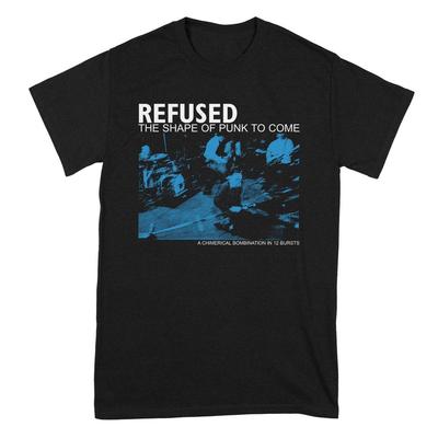 Refused Band Футболка Хлопковая Черная Форма Панка Грядет S-5XL TR708 Унисекс Футболка