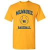 Унисекс футболка Milwaukee Classic Baseball Arch