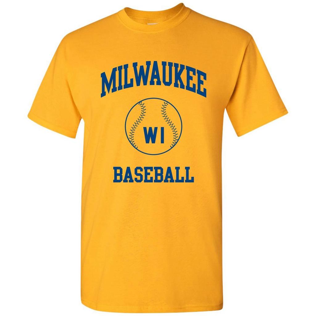 Унисекс футболка Milwaukee Classic Baseball Arch