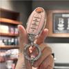 Key Fob Cover with Bling Lanyard Keyring for Nissan Altima Sentra Maxima Rogue Armada Pathfinder Versa Smart Key 5-Button