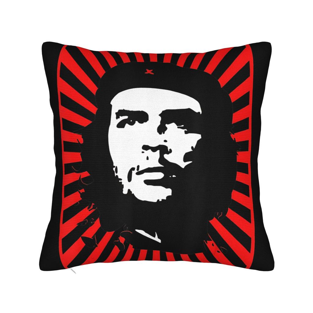 Pillow Case Che Guevara Argentine Marxist Revolutionary Print Pillow Cover For Sofa Home Decor Novelty Pillowcases
