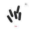 20Pcs End Cap Thread Waterproof Cover Vinyl Rubber Steel Pole Tube Pipe Protect