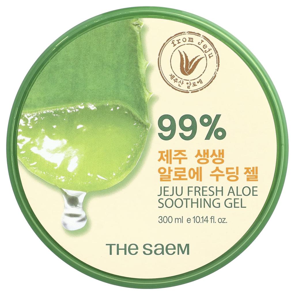 The Saem, Jeju Fresh, Aloe Soothing Gel 99%, 300ml (10.14 fl oz)