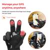 KEMiMOTO CE Мотоциклетные перчатки Зимние Черные Guantes Moto Invierno Теплые Перчатки с сенсорным экраном Водонепроницаемые Ветрозащитные Защитные