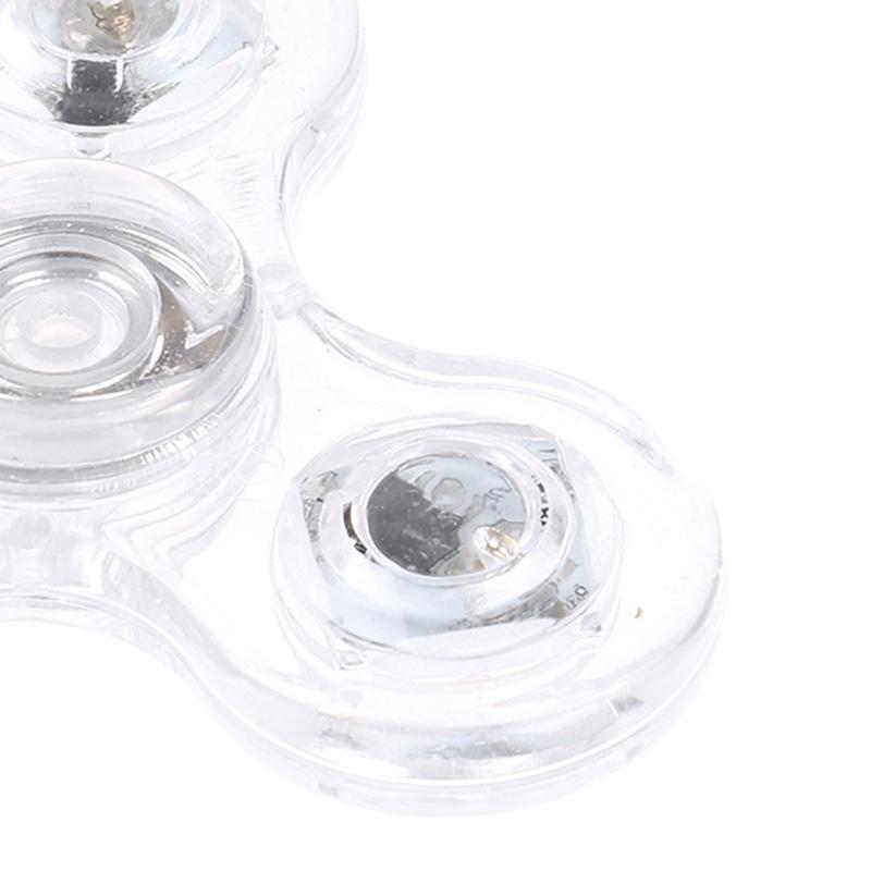 Светящиеся светодиодные спиннеры с ручным верхом, светящиеся в темноте, Edc Figet Spiner