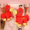 Fortune Plush Horse Doll With Embroidery Design For Gift Collectible And