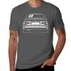 Classic Oldschool 3 Series Car Illustration Tshirt Work Outdoor Short Sleeve Tee