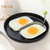 Cake Mold Anti-deformed Shape Fried Egg Smooth Edge Safe No Odor Pancake Plate for Restaurant