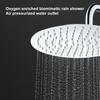 Large Stainless Steel Shower Head 360 Degrees Water Discharge High Pressure Rainfall