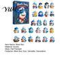 Christmas Party Favors Marine Shark Advent Calendar, 24 Days Acrylic Collectible Figures Figures, Hanging Ornament for Holiday Home Decor Winter