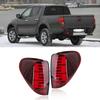 Задний фонарь для Mitsubishi L200 Triton Colt 2005-2014 2 шт. светодиодный задний указатель поворота задний тормозной противотуманный фонарь автомобильные аксессуары