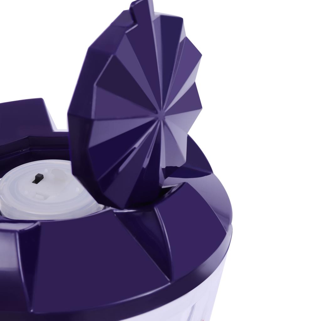 3 л светодиодный диспенсер для пива с ледяной колонной и краном, фиолетовый светящийся диспенсер для напитков для вечеринки, бара, домашнего пивоварения