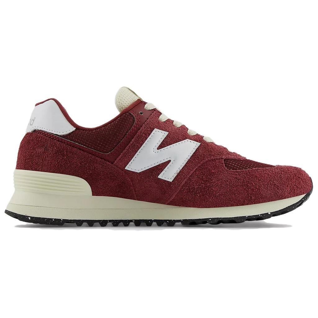New Balance 574 Classic Crimson Unisex Sneakers Red White Angora U574RBK