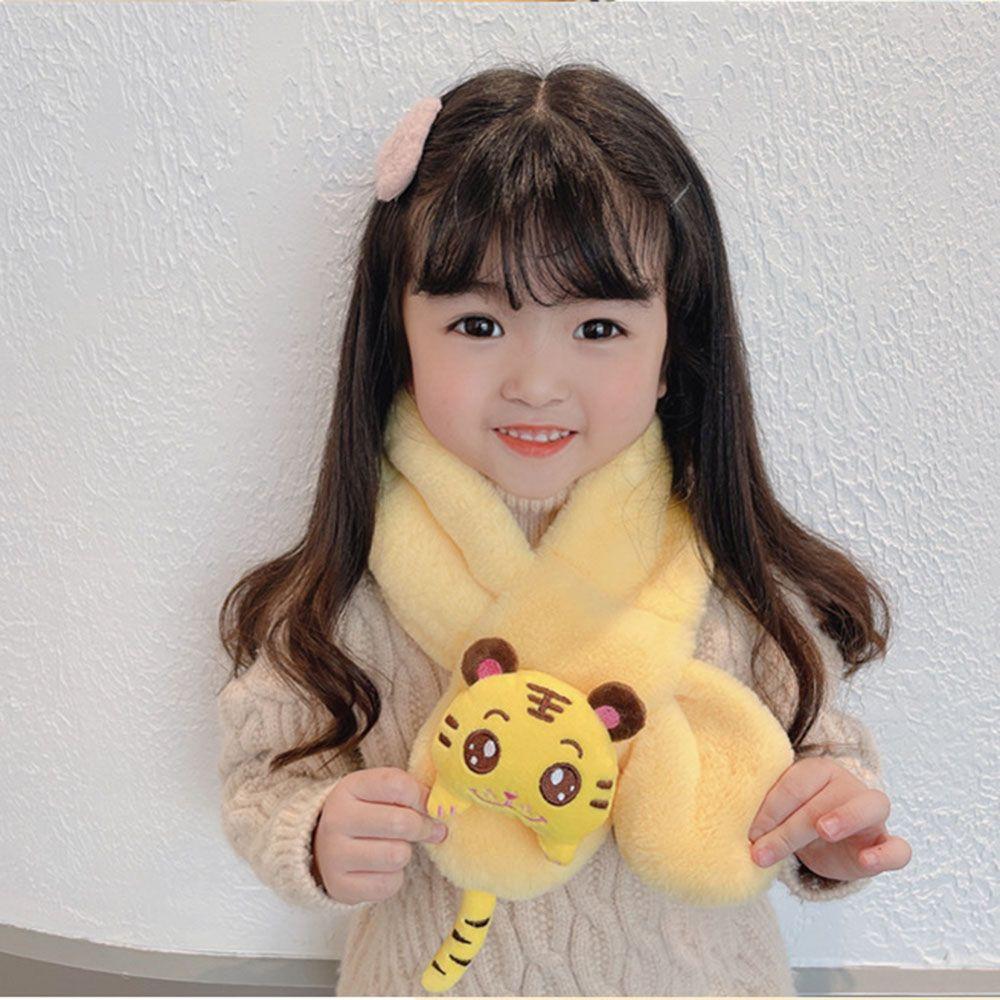 All-match Warmth Cartoon Child Scarves Wraps Collar Scarf