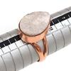 Silver Shine Drusy Gemstone Handmade Unisex Silver Jewelry Ring"8.5"