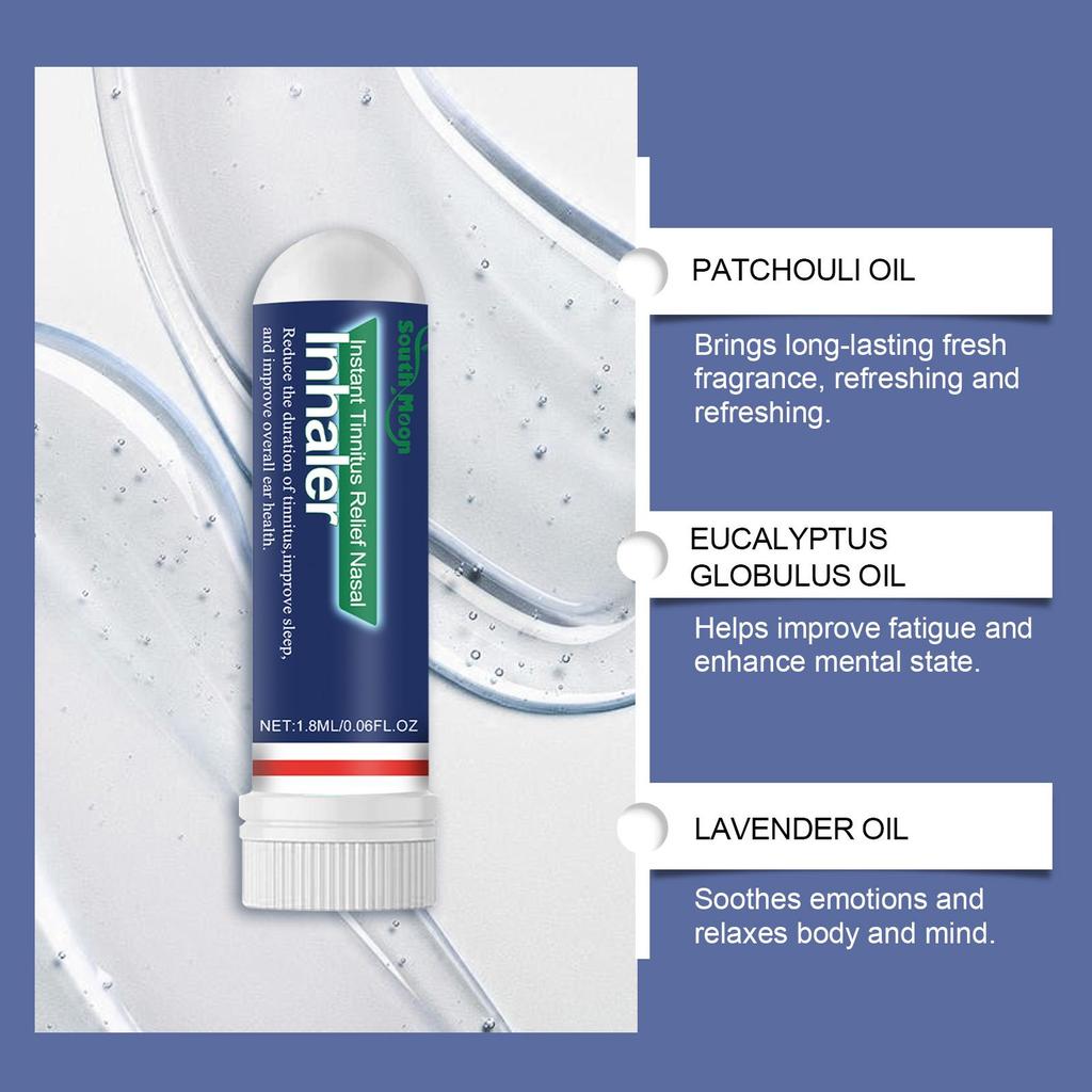 South Moon Шум в ушах Назальный стик Мягкий уход за ушами Снимает дискомфорт при шуме в ушах Удобный назальный стик для здоровья ушей