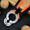 Vanadium Chromium Steel Walnut Cracker Anti-slip Pecan Nut Shell Peeler Nut Clamp  Walnut Cracking