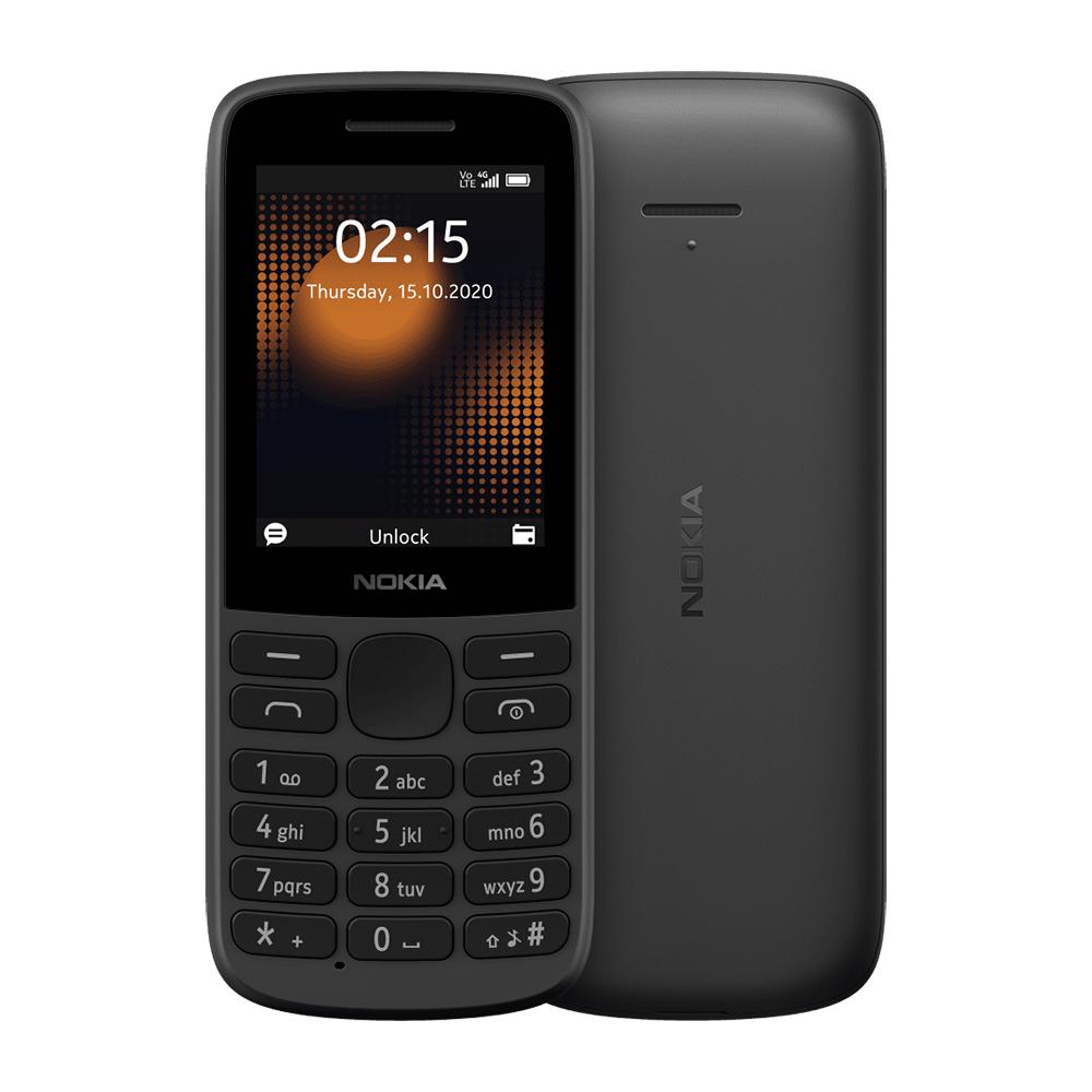 Восстановленный Nokia Original Nokia 215 4G  (2020) Мобильный телефон LTE 4G с одной/двумя SIM-картами