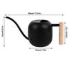 Long Neck Spout Long Spout Watering Can 1.2L Stainless Steel Watering Can  For Bonsai
