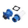 Industrial Plug & Socket Set 220250V 63A 2P+E IP67 Waterproof Connector Concealed Socket 3 Pin 3 Phase