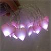 10Led/20Led/30Led Любовь в форме сердца Батарея Светодиодная гирлянда Гирлянда Ночная лампа Рождество Weddi