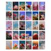10/30PCS Colorful Flower Moon Wall Collage Kit Interior Paintings Room Study Decoration Mural DIY Decorative Posters Aesthetic