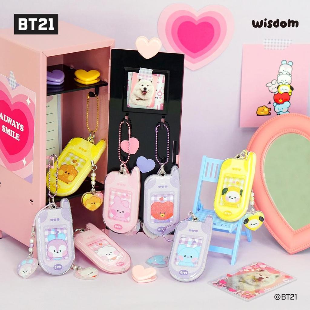 Брелок для телефона в стиле ретро BT21 Minini
