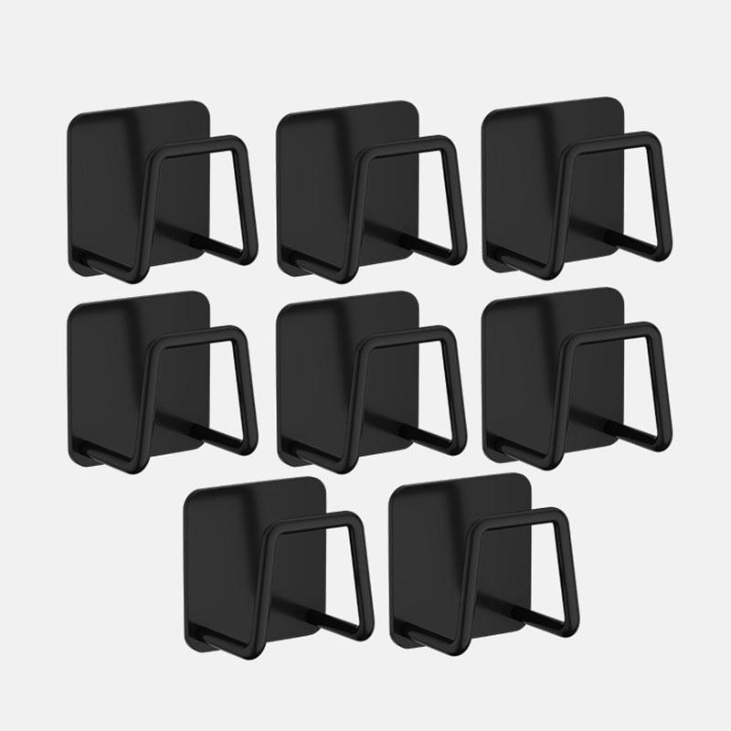 Non-perforated Wall-mounted Kitchen Shelves, Cutting Board Storage Racks, Pot Lid Racks, Hooks, Sink Drain Racks, Kitchen Tools